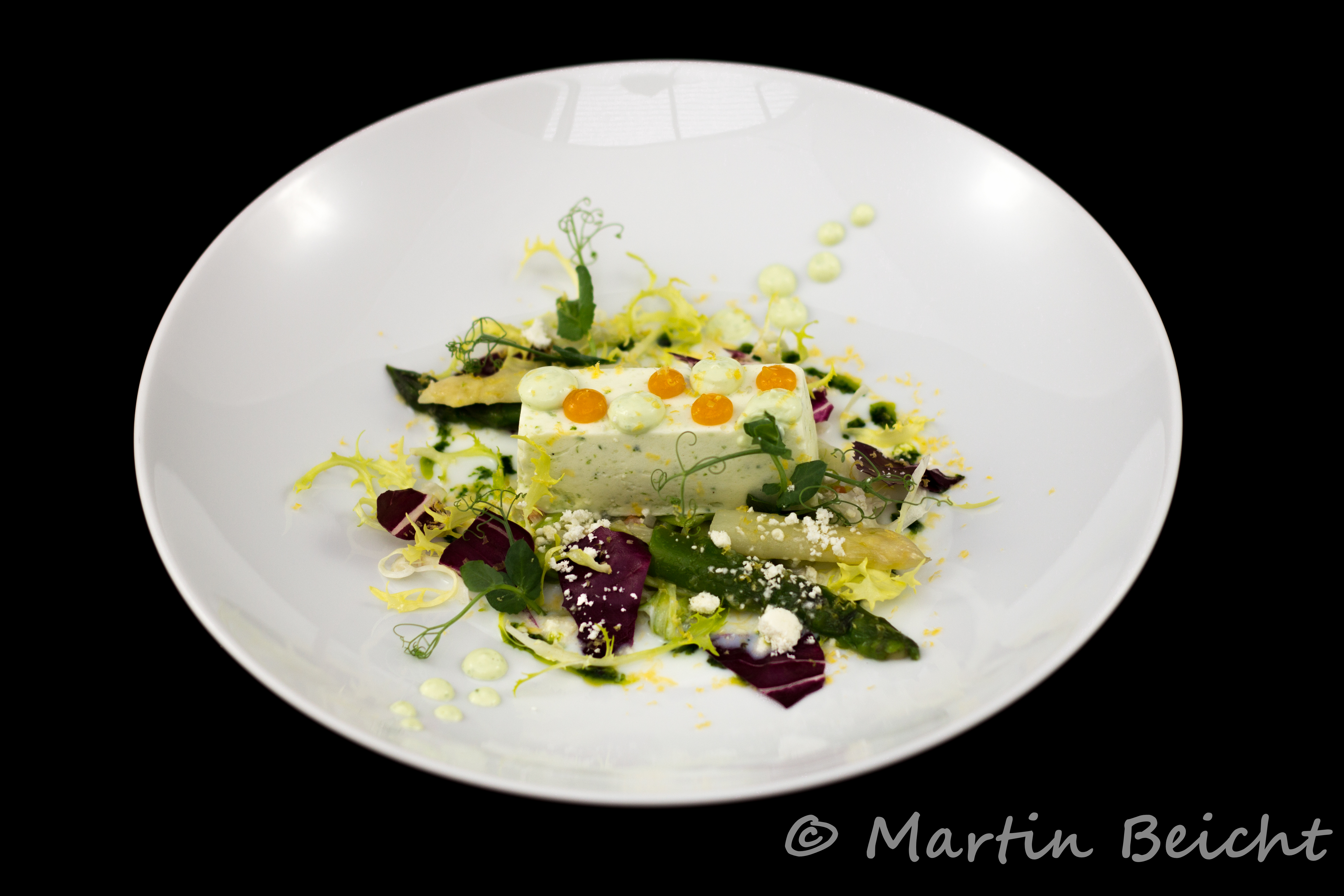 Bärlauch-Buttermilch-Parfait